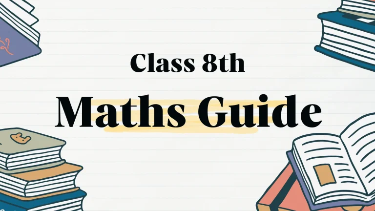 8th Math Guide